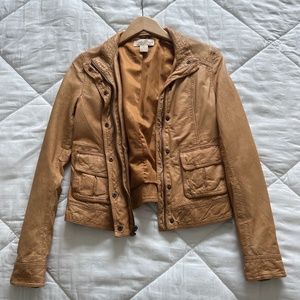 New leather jacket - lucky brand